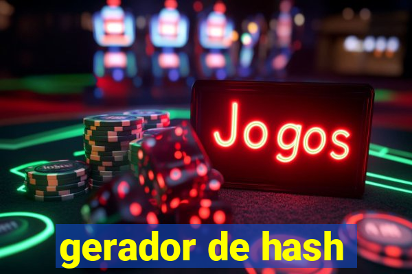 gerador de hash