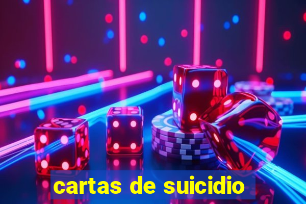 cartas de suicidio