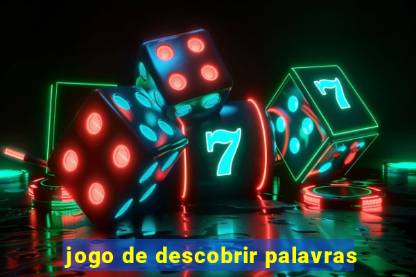 jogo de descobrir palavras