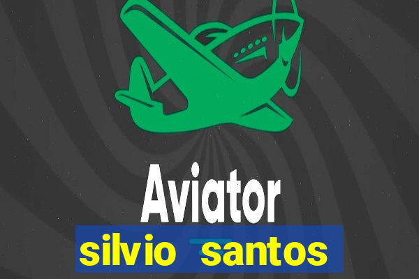 silvio santos altura e peso