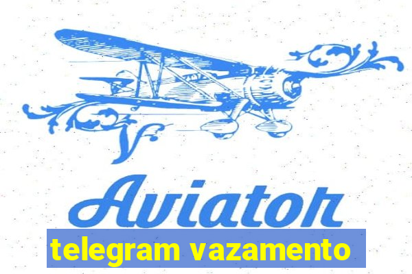 telegram vazamento