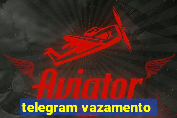 telegram vazamento