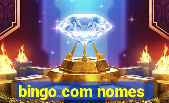 bingo com nomes