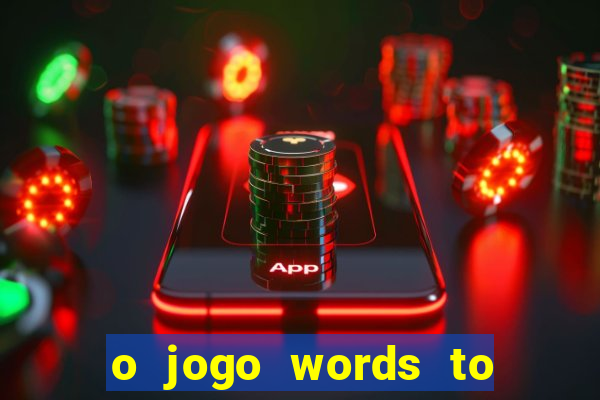 o jogo words to win paga mesmo