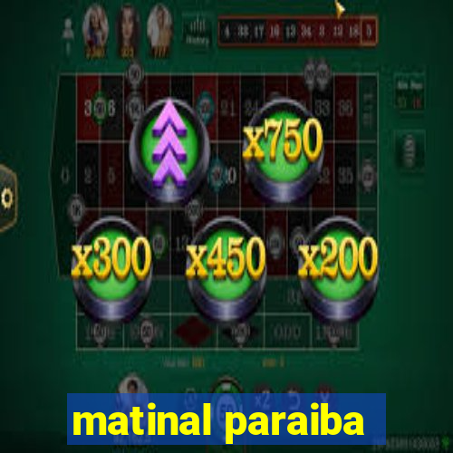 matinal paraiba