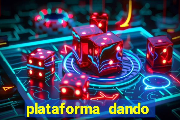 plataforma dando bonus de cadastro