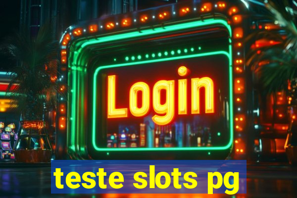 teste slots pg