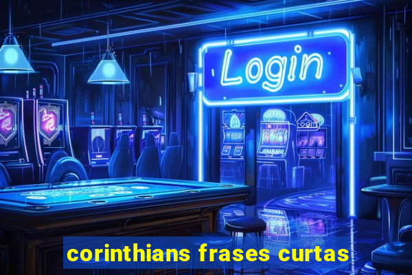 corinthians frases curtas