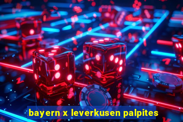 bayern x leverkusen palpites