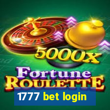 1777 bet login