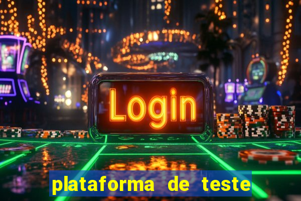 plataforma de teste pg demo