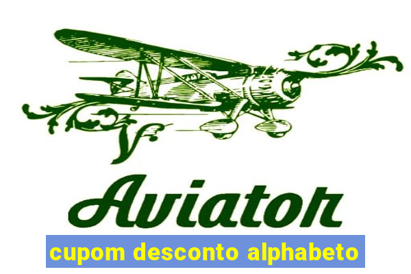 cupom desconto alphabeto