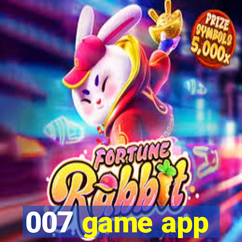 007 game app