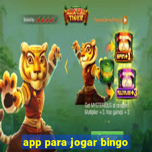 app para jogar bingo