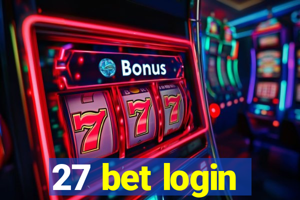 27 bet login