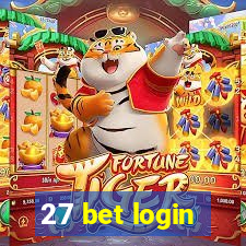 27 bet login