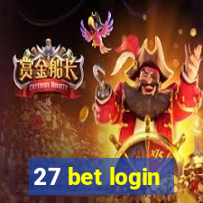 27 bet login