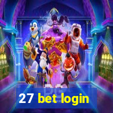 27 bet login