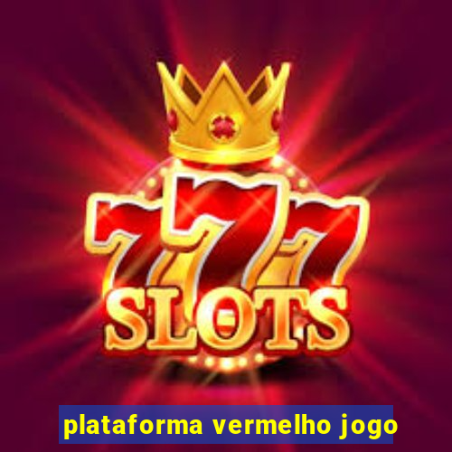 plataforma vermelho jogo