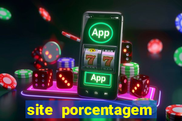 site porcentagem slots pg