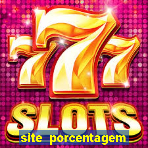 site porcentagem slots pg