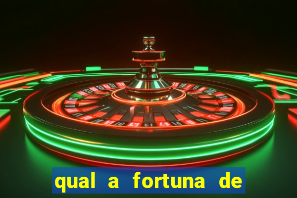 qual a fortuna de sorocaba cantor