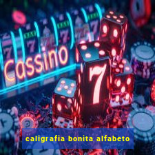 caligrafia bonita alfabeto