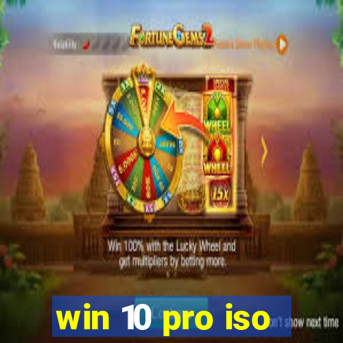 win 10 pro iso