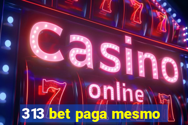 313 bet paga mesmo