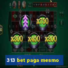 313 bet paga mesmo