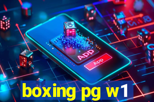 boxing pg w1