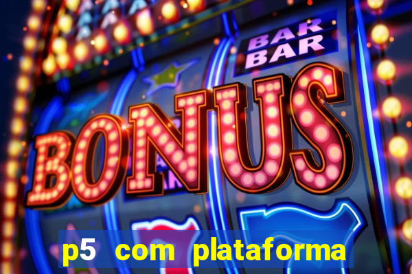 p5 com plataforma de jogos