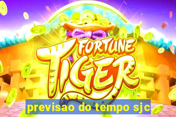 previsao do tempo sjc