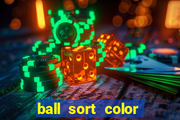 ball sort color water puzzle