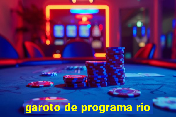 garoto de programa rio