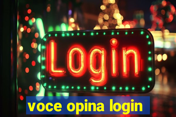 voce opina login