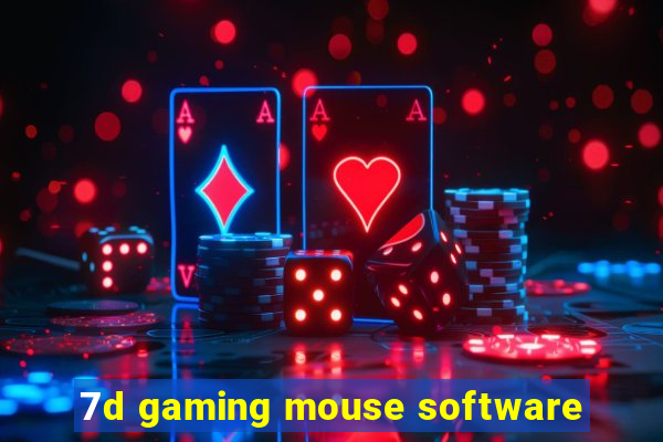 7d gaming mouse software