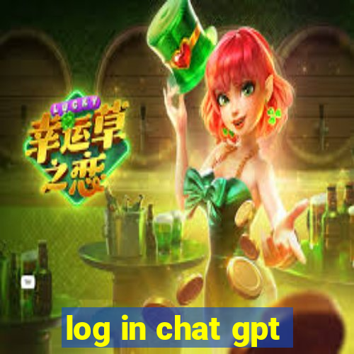 log in chat gpt