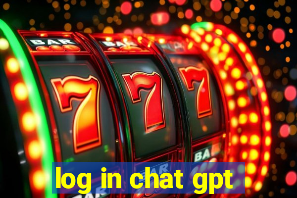 log in chat gpt