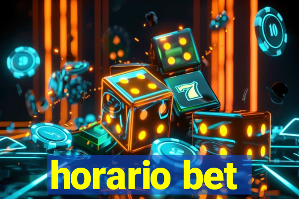 horario bet