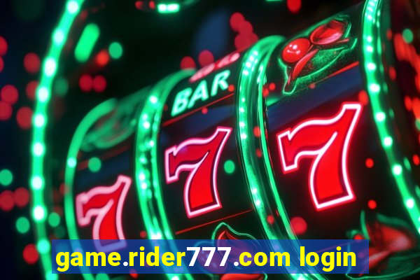 game.rider777.com login