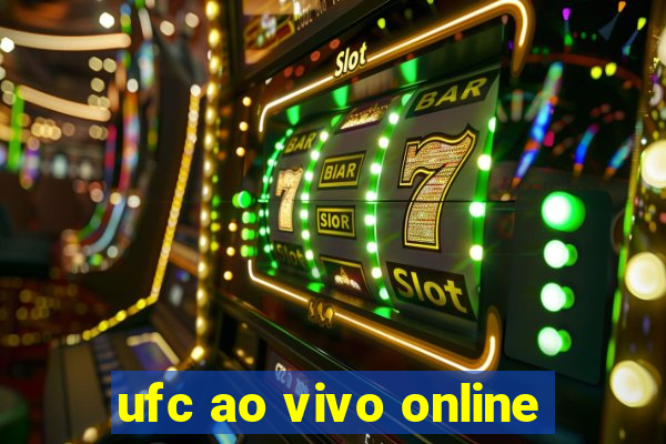 ufc ao vivo online