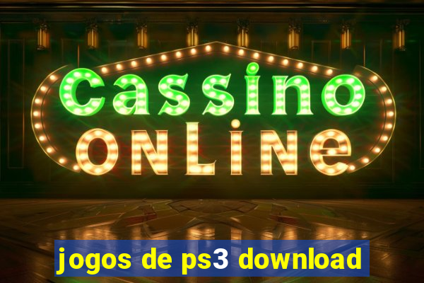 jogos de ps3 download