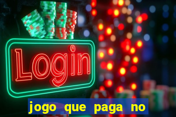 jogo que paga no pix sem depositar nada