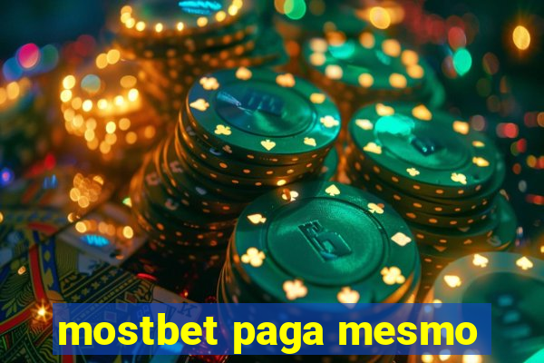 mostbet paga mesmo