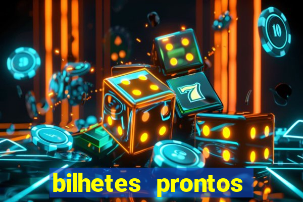 bilhetes prontos futebol hoje